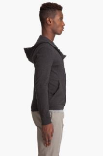 Shades Of Grey By Micah Cohen Asymmetrical Double Zip Sweater for men