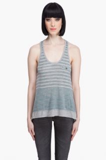 Juicy Couture Variegated Striped Jersey Tank for women