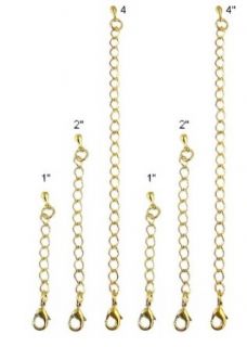 Necklace Bracelet Extender   2 Sets   1, 2 and 4   6