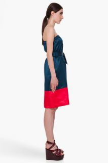 Marc By Marc Jacobs Strapless Suzie Satin Dress for women