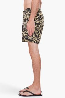 Stussy Tiger Print Swim Shorts for men