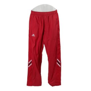 Adidas Mens Big Game ClimaLite Red Warm up Pants