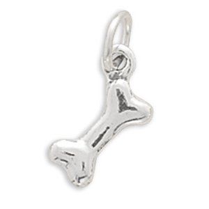 Sterling Silver Dog Bone Charm West Coast Jewelry