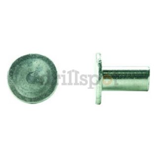 DrillSpot 0123405 #8 32 x 3/8 Rivet Head Aluminum Binding Post Barrel