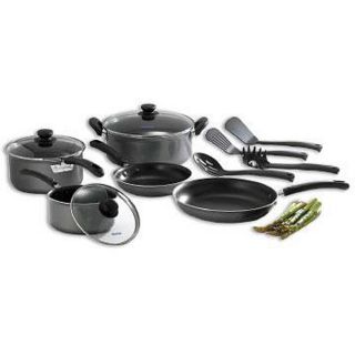 WearEver C957SC64 Grey 12 piece Nonstick Cookware Set Today $67.99 4
