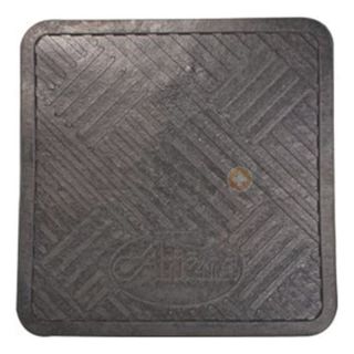 Ariens Company 707067 36 x 36 Black Rubber Protective Floor Mat for