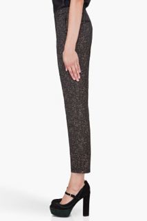 Theyskens Theory Gold Speckled Padgette Pants for women