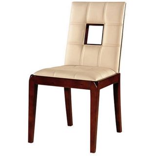 Chloe Leather Dining Chairs (Set of 2)