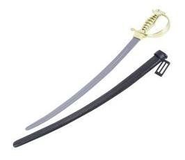 Kids Gold Pirate Sword 25.5 inch (1 Dozen) Sports
