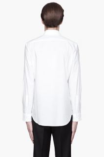 Marni White Donkey Print Button Up Shirt for men