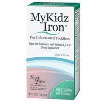 MyKidz Iron with Vit A,C & D, 4 Ounce Box Health