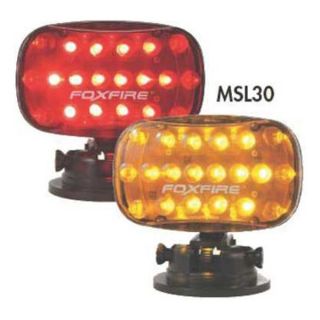 Approved Vendor 3VPU2 Warning Light, LED, Red, Mag, Rect, 6 1/2 L