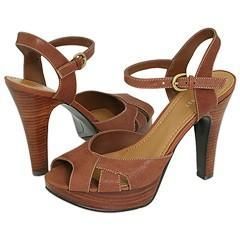 Nine West Eki Light Brown Leather Sandals