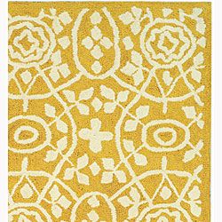 Martha Stewart Bloomery Sunflower Cotton Rug (96 x 136)