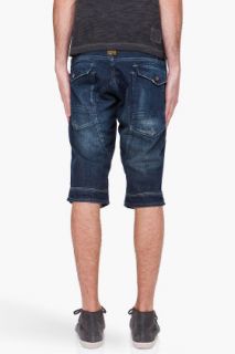 G Star Tapered Dark Aged Shorts for men