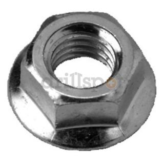 DrillSpot 37351 3/4 10 Zinc Finish Case Hardened Serrated Flange Nut