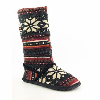 Rocket Dog Womens Starry Black Alpine Knights Knit Winter Boots