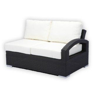 Como Lago Right Arm Loveseat Sectional Piece with Cushions