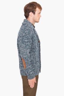 Shades Of Grey By Micah Cohen Shawl Collar Cardigan for men