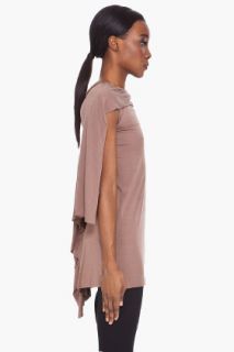 Rick Owens Lilies Draped Front Tank Top for women