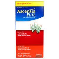 Ascensia Elite Diabetic Test Strips #3870 by Bayer (Blood