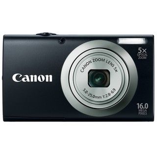 Canon Powershot A2300IS 16MP Black Digital Camera