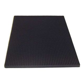 Tablecraft Products Company 1218BK Rubber Service Mat, Black