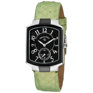 Philip Stein Womens Classic Green Strap Watch MSRP $585.00 Today $