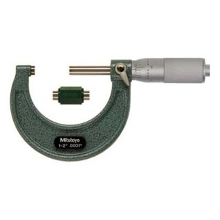 Mitutoyo 103 136 Micrometer, 1 2 In, 0.0001 In, Friction