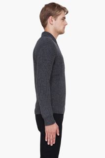 Surface To Air Charcoal Aarhus Knit Sweater for men