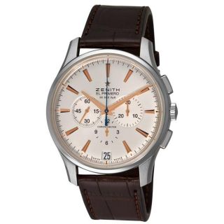 Zenith Mens 36000 VPH Automatic Chronograph Watch Today $6,175.00