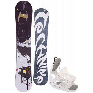 Technine True Love Womens 151 cm Snowboard with Flow Bindings