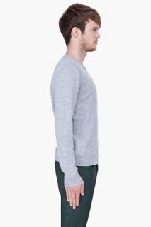 Rag & Bone Grey Wool Dagger Sweater for men