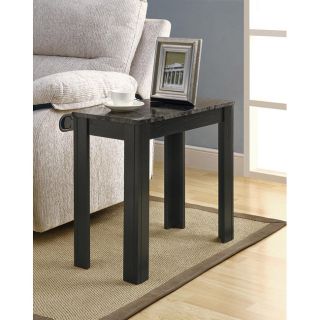 Black/ Grey Marble Accent Side Table Today $71.99 3.0 (1 reviews)