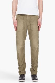 Diesel Green Pectron Pants for men