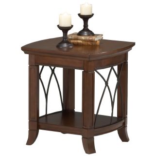 Cathedral Cherry Finish End Table Today $340.47