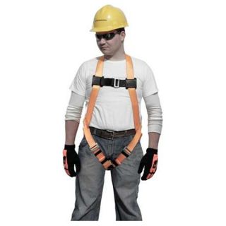 Miller By Honeywell T2000/UAK Full Body Harness, Unversal, 400lb, Blk/Gld