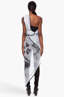 UNTTLD Silk Wrap Scarf Dress for women
