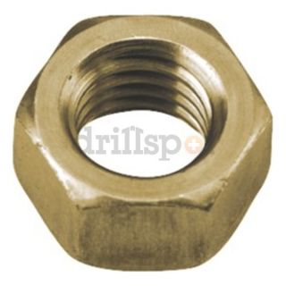 DrillSpot 75106 #6 32 Brass Machine Screw Hex Nut Be the first to