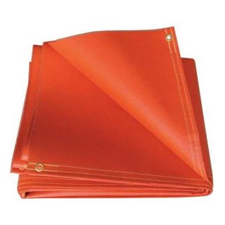 Hi Temp R51 5X5 32 B Welding Blanket, Silicone, 5x5, Red