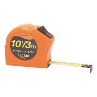 Lufkin HV1023CME Measuring Tape, 10 Ft, English/Metric