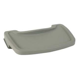 Rubbermaid FG781588PLAT Youth Seating Tray, Platinum