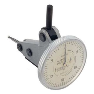 Interapid 312B 1V Dial Test Indicator, 0 0.60 In, Vert, White