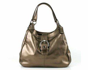 Coach Soho Leather Lynn Large Hobo Tote Handbag Purse