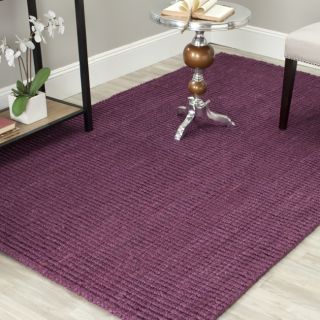 Hand woven Weaves Purple Fine Sisal Rug (3 x 5) Today $54.99 Sale