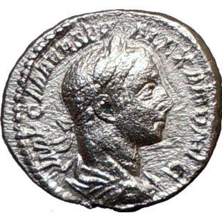 SEVERUS ALEXANDER 222AD Silver Ancient Roman Coin FIDES