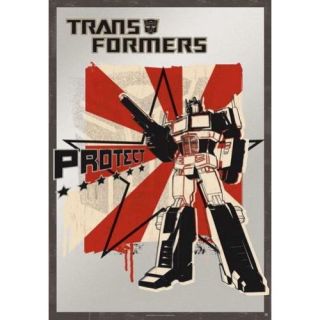TRANSFORMERS   Poster grand format PROTECT (187)   A loccasion de la