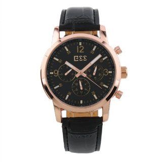 ESS Brand New Mens Luxury Rose Golden Case Automatic Mechanical Watch