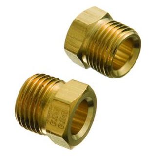 Weatherhead 440258 131280 3/8Tube 0.66L,2000psi CA360 Brass,Inverted