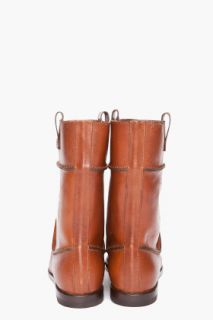 Viktor & Rolf Flat Leather Boots for women